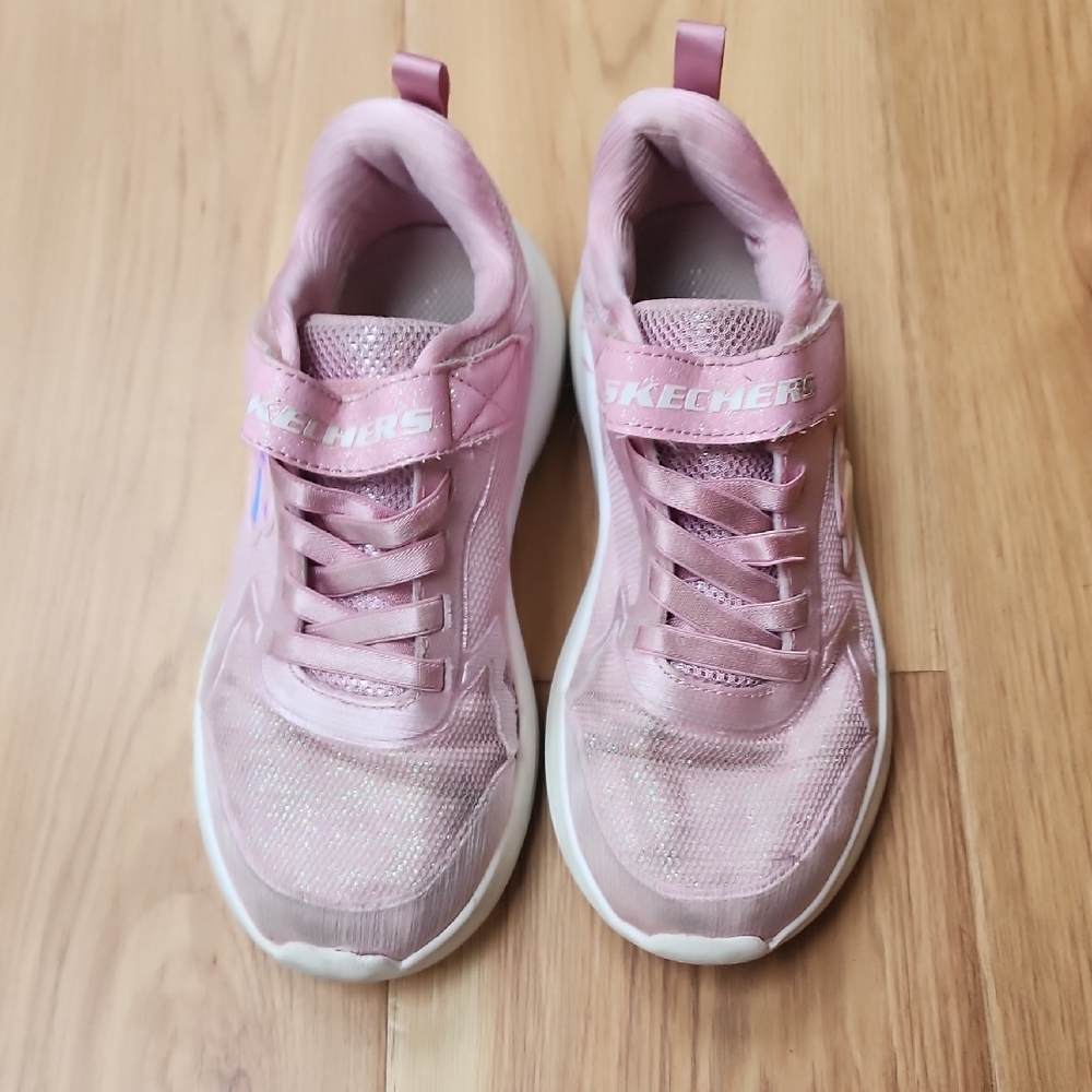 Skechers Kids' Shimmering Pink Sneakers